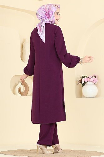 moda selvim Combined 2883SLK540 Damson - Thumbnail
