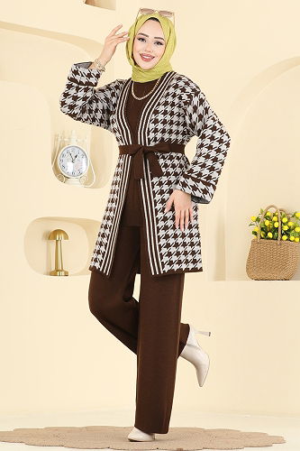 moda selvim Combined 2893KLB1050 Brown - Thumbnail