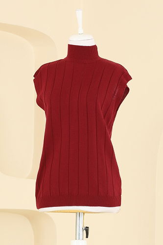 moda selvim Combined 2893KLB1050 Burgundy - Thumbnail