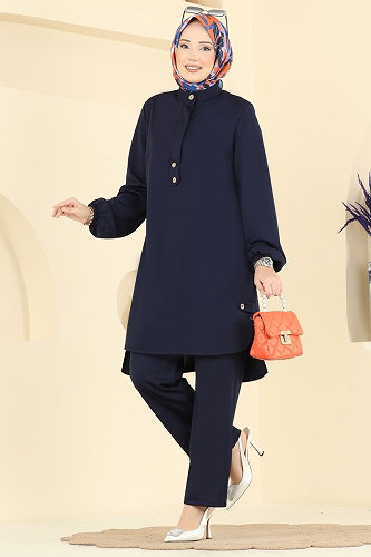 moda selvim Combined 2897SLK540 Navy Blue - Thumbnail
