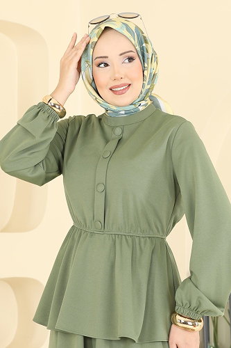 moda selvim Combined 2899SLK540 Almond Green - Thumbnail