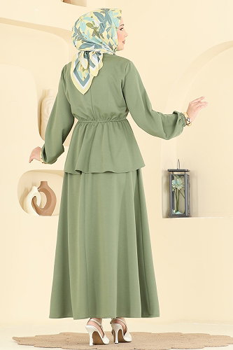 moda selvim Combined 2899SLK540 Almond Green - Thumbnail