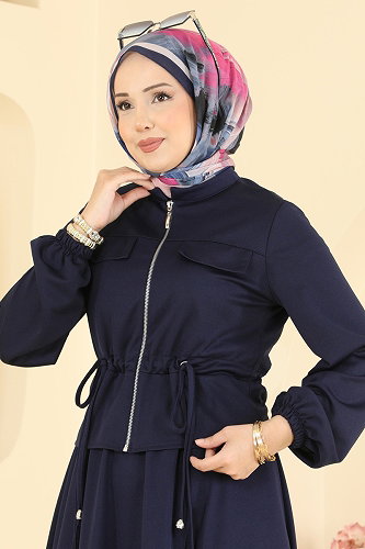 moda selvim Combined 2901SLK540 Navy Blue - Thumbnail