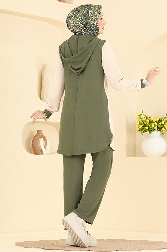 moda selvim Combined 2905SLK540 Khaki - Thumbnail