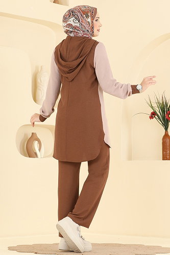 moda selvim Combined 2905SLK540 Light Brown - Thumbnail