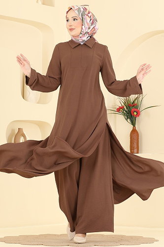 moda selvim Combined 2906SLK540 Brown - Thumbnail