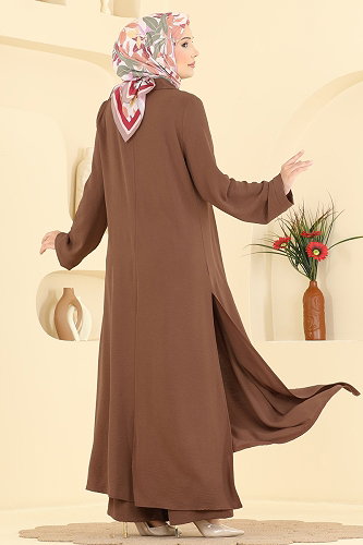 moda selvim Combined 2906SLK540 Brown - Thumbnail