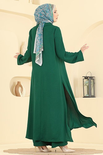 moda selvim طقم زيتي 2906SLK540 - Thumbnail