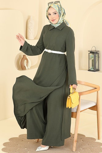 moda selvim Combined 2906SLK540 Khaki - Thumbnail