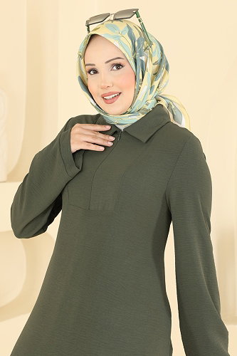 moda selvim Combined 2906SLK540 Khaki - Thumbnail