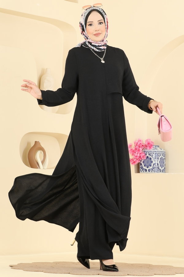 Modaselvim الاطقم طقم أسود 2907SLK540