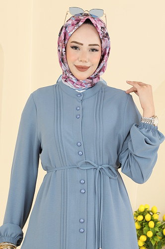 moda selvim Combined 2908SLK540 Blue & Indigo - Thumbnail