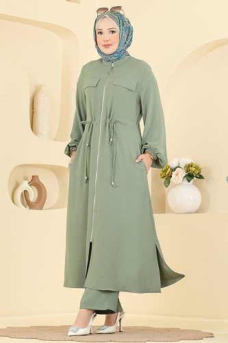 moda selvim Combined 2911SLK540 Almond Green - Thumbnail