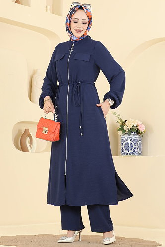 moda selvim Combined 2911SLK540 Navy Blue - Thumbnail