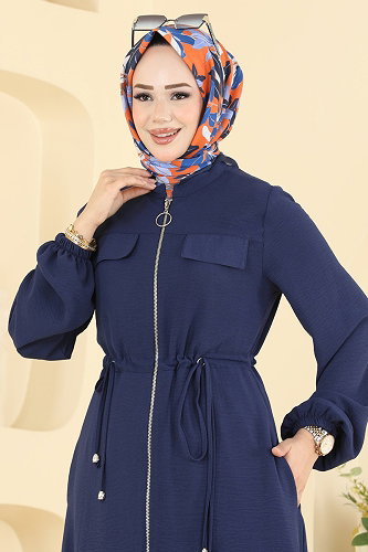 moda selvim طقم كحلي 2911SLK540 - Thumbnail