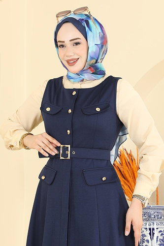 moda selvim Combined 2913SL432 Navy Blue - Thumbnail