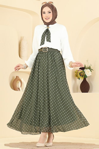 moda selvim Combined 2914SLK540 Khaki - Thumbnail