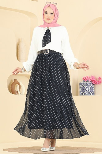 moda selvim طقم كحلي 2914SLK540 - Thumbnail