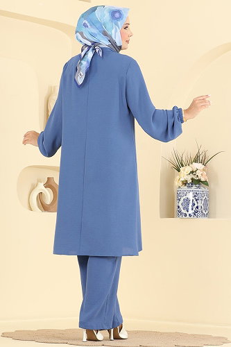 moda selvim Combined 2918SLK540 Indigo - Thumbnail