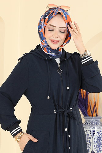 moda selvim Combined 2923SLK540 Navy Blue - Thumbnail