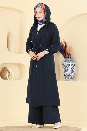 moda selvim طقم كحلي 2923SLK540 - Thumbnail