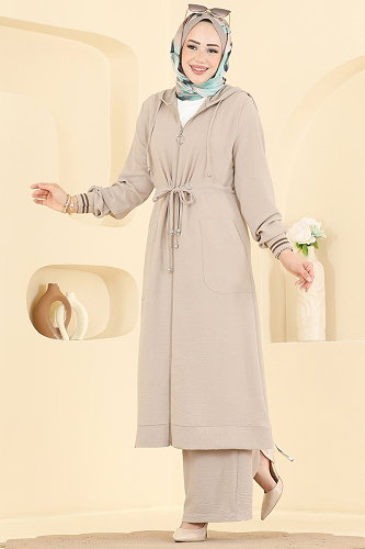 moda selvim Combined 2923SLK540 Stone - Thumbnail