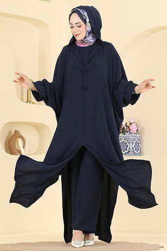 moda selvim Combined 2925SLK540 Navy Blue - Thumbnail