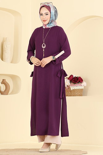 moda selvim Combined 2930SL432 Damson & Stone - Thumbnail