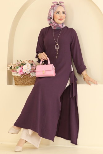 S.L. - طقم ليلكي غامق 2930SL432