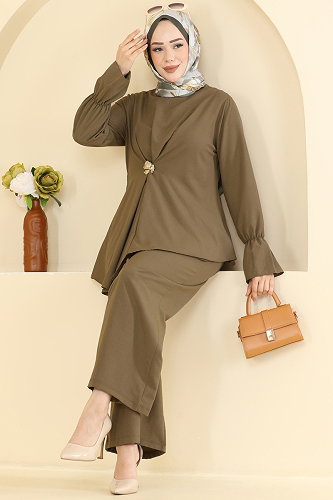 moda selvim Combined 2931SL432 Khaki - Thumbnail
