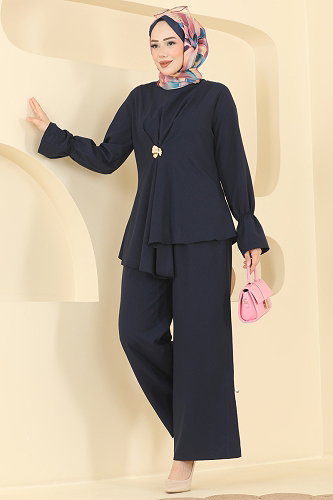 moda selvim Combined 2931SL432 Navy Blue - Thumbnail
