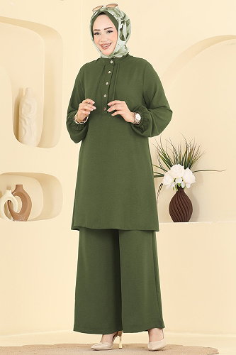 moda selvim Combined 2933SL432 Khaki - Thumbnail