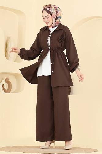 moda selvim Combined 2934SL432 Brown - Thumbnail