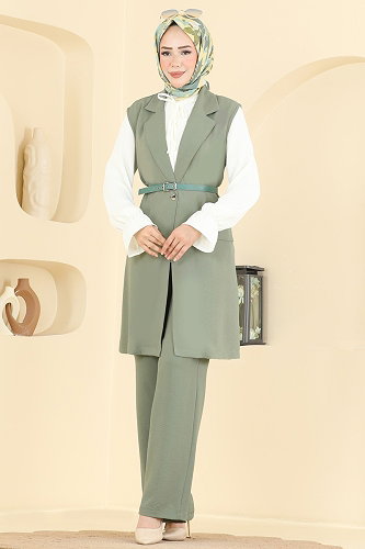 moda selvim Combined 2935SL432 Almond Green - Thumbnail