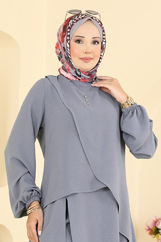 moda selvim Combined 2936SLK540 Gray - Thumbnail