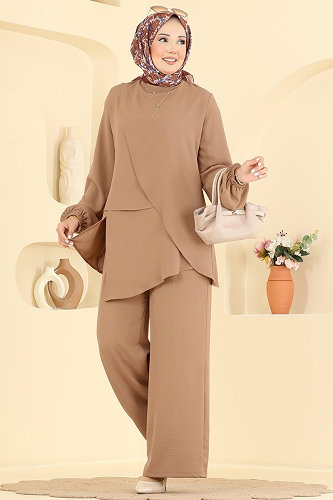 moda selvim Combined 2936SLK540 Latte - Thumbnail
