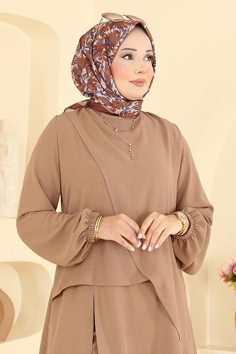 moda selvim Combined 2936SLK540 Latte - Thumbnail