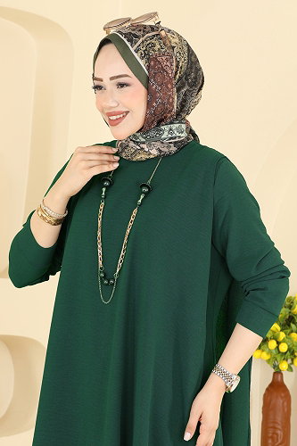 moda selvim طقم زيتي 2937SLK540 - Thumbnail
