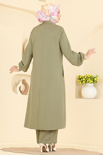 moda selvim Combined 2942SL432 Almond Green - Thumbnail