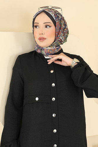 moda selvim Combined 2942SL432 Black - Thumbnail