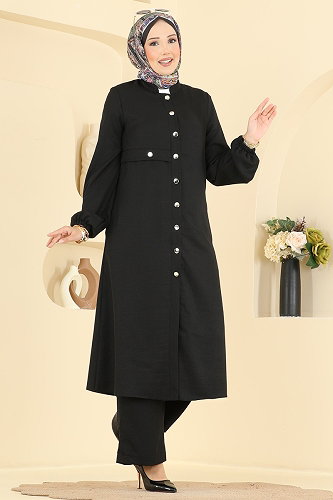 moda selvim Combined 2942SL432 Black - Thumbnail