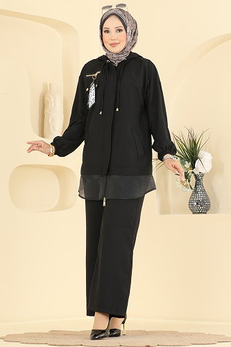 moda selvim Combined 2943SL432 Black - Thumbnail