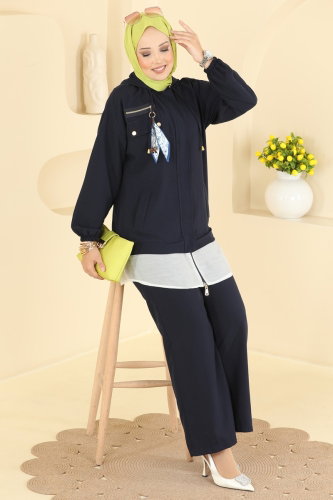S.L. - Combined 2943SL432 Dark Navy Blue