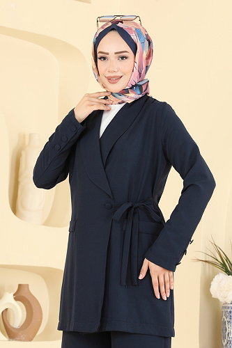 moda selvim Combined 2946SL432 Navy Blue - Thumbnail