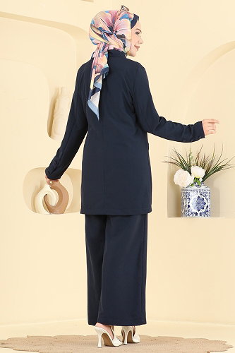 moda selvim Combined 2946SL432 Navy Blue - Thumbnail