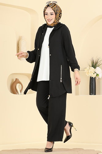 moda selvim Combined 2949SL432 Black - Thumbnail