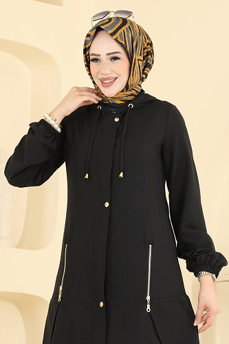 moda selvim طقم أسود 2949SL432 - Thumbnail