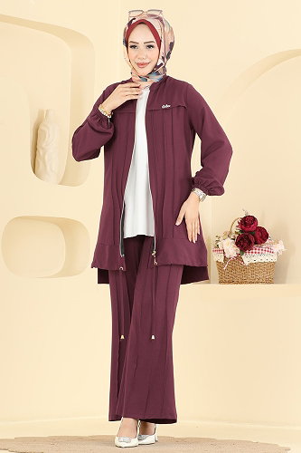 moda selvim Combined 2950SL432 Burgundy - Thumbnail