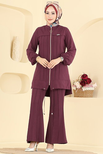 moda selvim Combined 2950SL432 Burgundy - Thumbnail