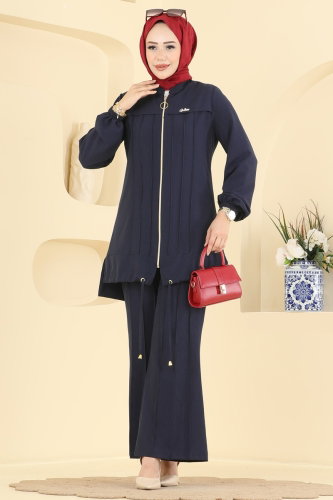 S.L. - Combined 2950SL432 Navy Blue